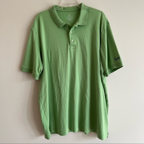 Land’s End Mens  Polo Shirt short sleeves - Picture 2 of 5